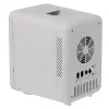 Mini refrigerator Adler AD 8084G — compact grey 12V/230V, 4 L capacity, portable, right-hinged door