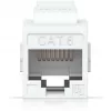 UBIQUITI CAT6 KEYSTONE COUPLER, 12-PACK. PASS-THROUGH CAT6 KEYSTONE COUPLER FOR CONNECTING PRE-TERMINATED ETHERNET CABLES SEAMLESSLY