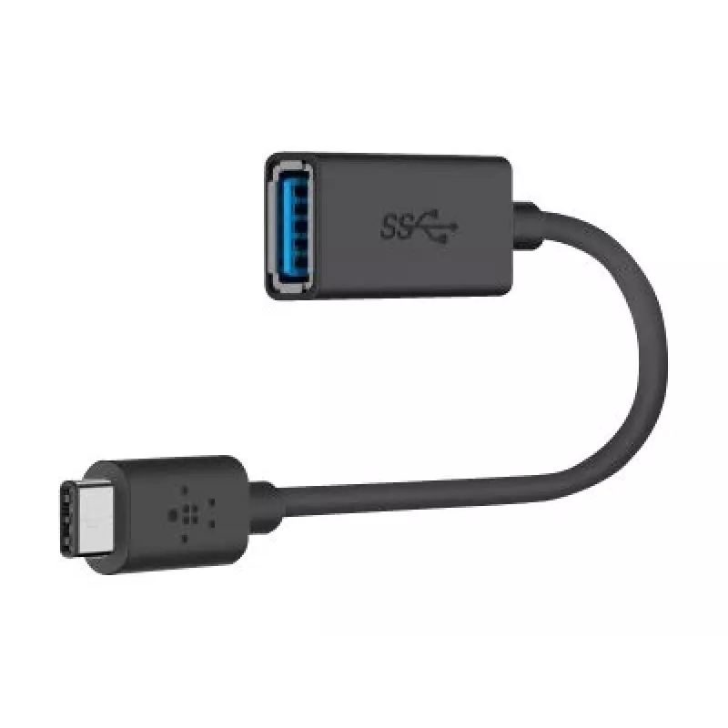 Belkin USB 3.0 Socket 5GBit/s USB-C auf USB-A 1m Grey (F2CU036BTBLK)