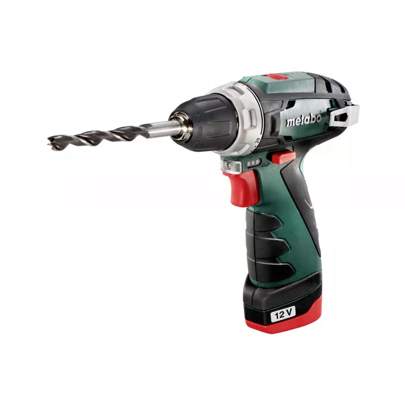 Pistol Grip Drill Metabo POWERMAXX BS BASIC 1400 RPM, 800 g, Keyless Chuck