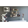 Topeshop MOBI 3P SONOMA shelve Floating shelf Wall mounted Particle board Oak