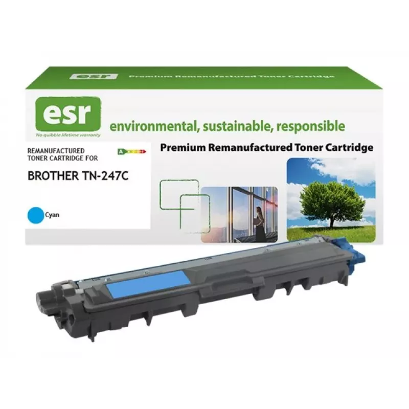 ESR Toner cartridge compatible with Brother TN-247C cyan remanufactured 2.300 pages