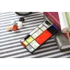Protective case iKins for Apple iPhone 8/7 Mondrian Black