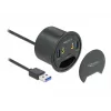 In-Desk Hub USB DeLOCK 3 Port 62794
