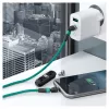 USB Cable RealPower MagneticCharge2 1m Green Fast Charging Data Transfer