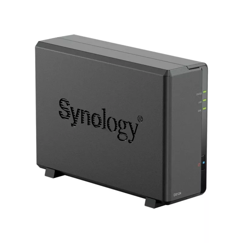 Synology DiskStation DS124 NAS/storage server Desktop Ethernet LAN Black RTD1619B