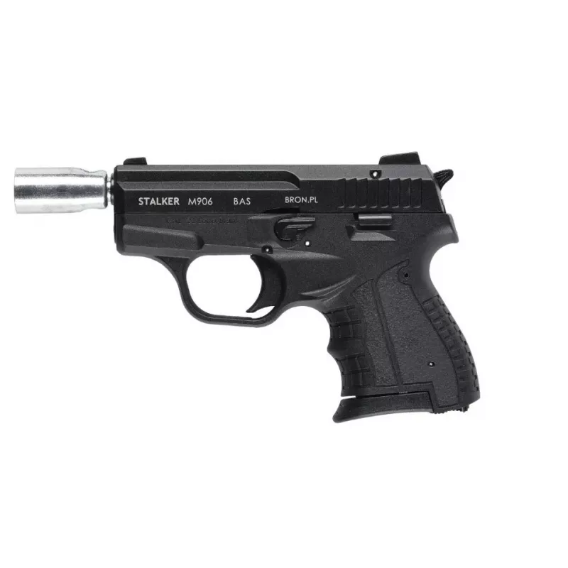 Signal blank-firing pistol STALKER M906 BAS caliber .22 Long Blank (6 mm) Black