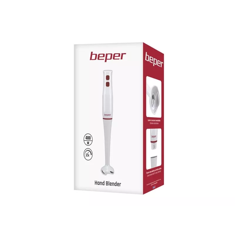 Immersion blender Beper P102FRU003 Red White