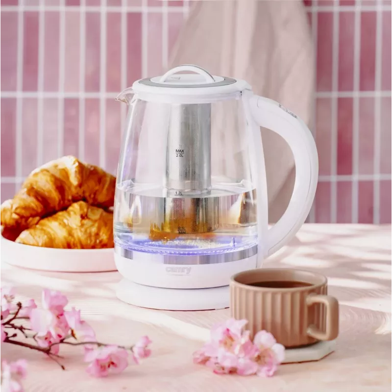 Electric Kettle CAMRY CR 1290w White