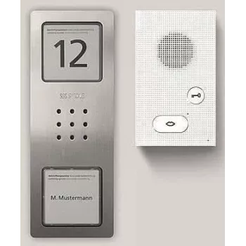 SIEDLE SET CAB 850-1 E/W Audio-Set Basic Stainless Steel (210008742-00)