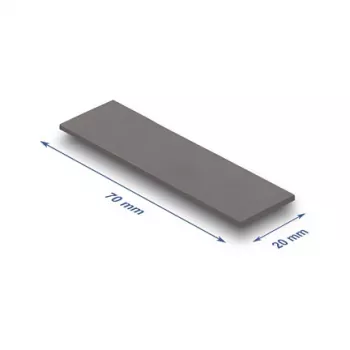 Thermal pad DeLOCK 18474 3 W/m·K Grey 20x70x1.75 mm