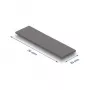 Thermal pad DeLOCK 18474 3 W/m·K Grey 20x70x1.75 mm