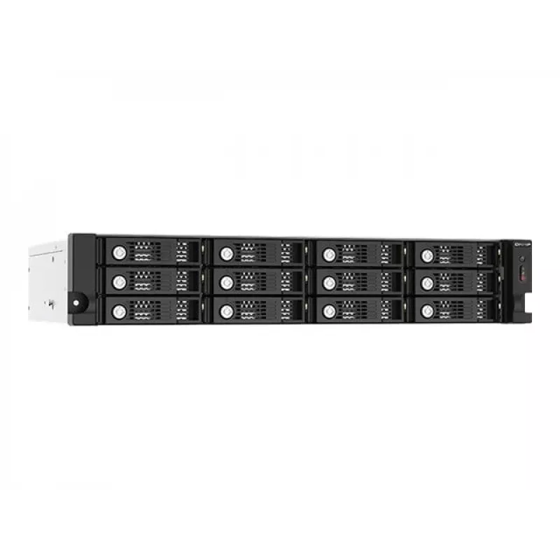 QNAP TL-R1220Sep-RP HDD/SSD enclosure Black, Grey 2.5/3.5 inch