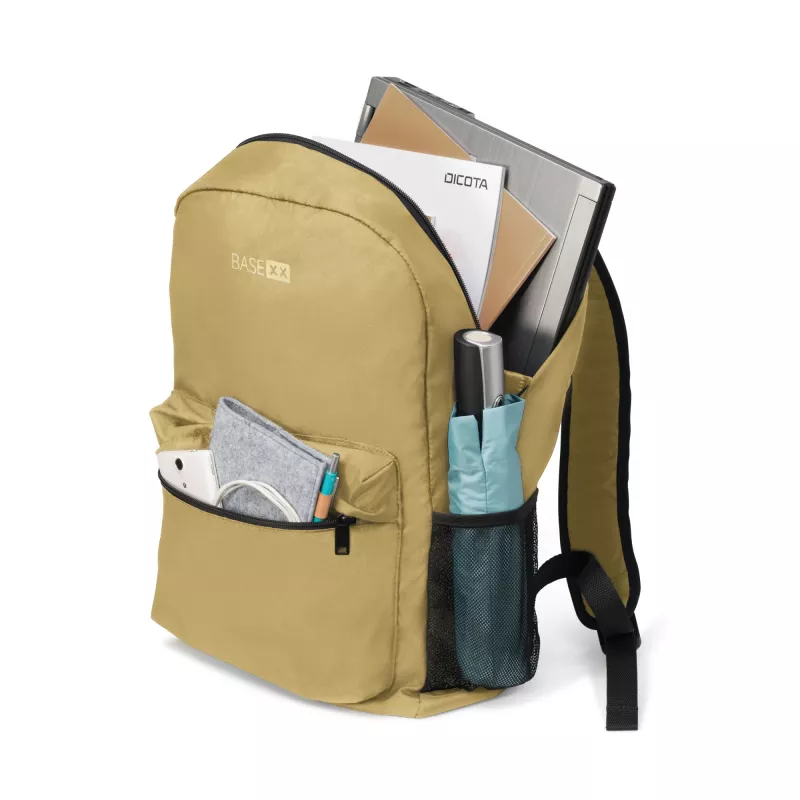 Notebook backpack 15.6 inches BASE XX B2 camel brown