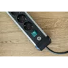 Power Extension Brennenstuhl 1391030200 3m 12 AC Outlets Indoor Black Silver