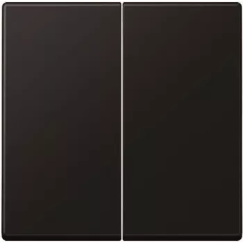 Wall plate/switch cover jung A595SWM, plastic, screwless design, single pack