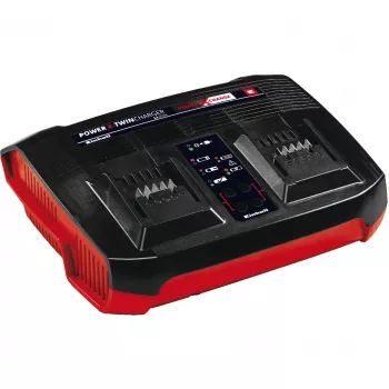 Einhell Power-X-Twincharger 3 A Battery Charger for Indoor Black - Red (4512069)