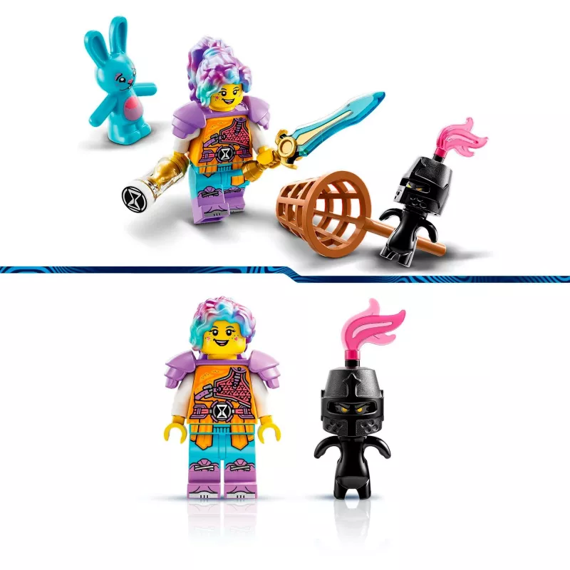 LEGO set DREAMZzz Izzie and Bunchu Rabbit 71453 – playset with minifigures and accessories