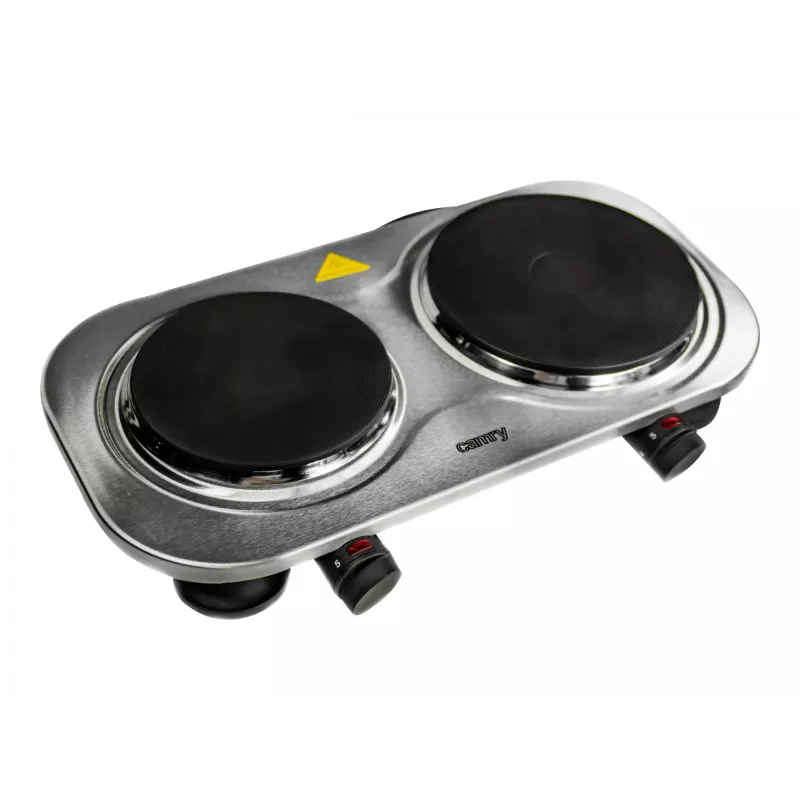 Camry CR 6511 stove Freestanding Black,Stainless steel Electric