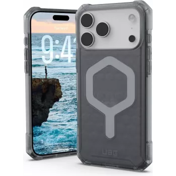 UAG Urban Armor Gear Essential Armor MagSafe Case | Apple iPhone 17 Pro Max | ash (Grey transparent) | 114541113131 (114541113131)