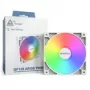 Cooling fan Montech GF120 PWM ARGB 120mm white, PWM control, ARGB lighting