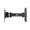 Maclean MC-416 TV Monitor Wall Mount 13-32 30kg Tilt Rotate max. VESA 100x100 Black Powder Coating LED OLED LCD Universal Bracket Holder