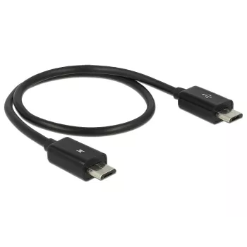USB cable DeLOCK 83570 USB 2.0 0.3 m USB B Black