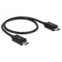 USB cable DeLOCK 83570 USB 2.0 0.3 m USB B Black