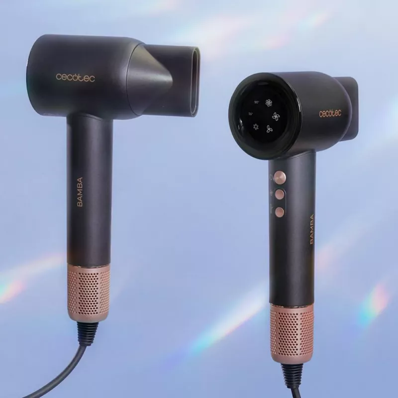 Cecotec Bamba IoniCare RockStar Nano IonTech hair dryer 1600 W, black