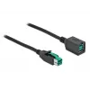 Powered USB extension cable DeLOCK 85980 12 V 1 m