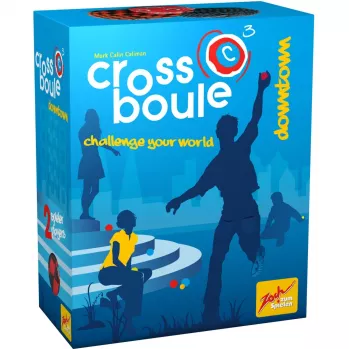Crossboule Set Downtown, Skill Game Blue/Red