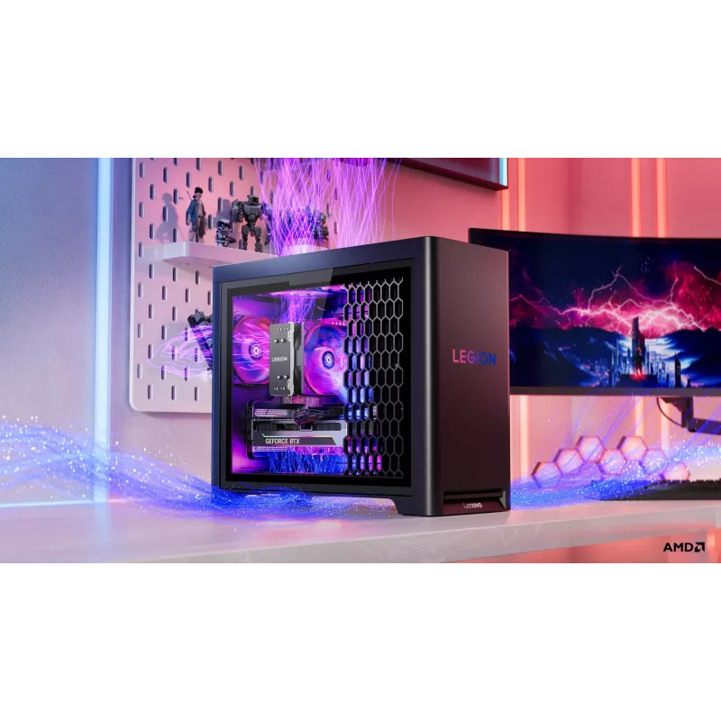 Lenovo Legion | T5 30AGB10 | Desktop | Tower | AMD Ryzen 7 | 7700X | 32 (2x16GB) GB | UDIMM DDR5 | 512 GB | NVIDIA GeForce RTX 5070 | No keyboard | Windows 11 Pro | Warranty 24 mon