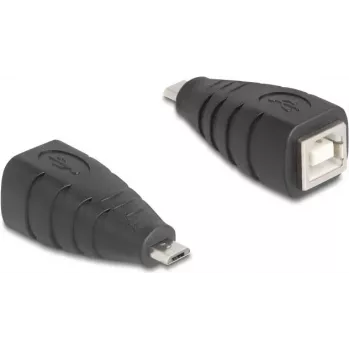 Cable Gender Changer DeLOCK 67201 USB Type Micro-B to USB Type-B Black