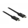 Thunderbolt cable DeLOCK 84845 1 m 20 Gbit/s Black