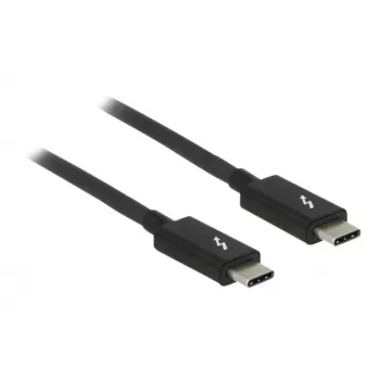 Thunderbolt cable DeLOCK 84845 1 m 20 Gbit/s Black