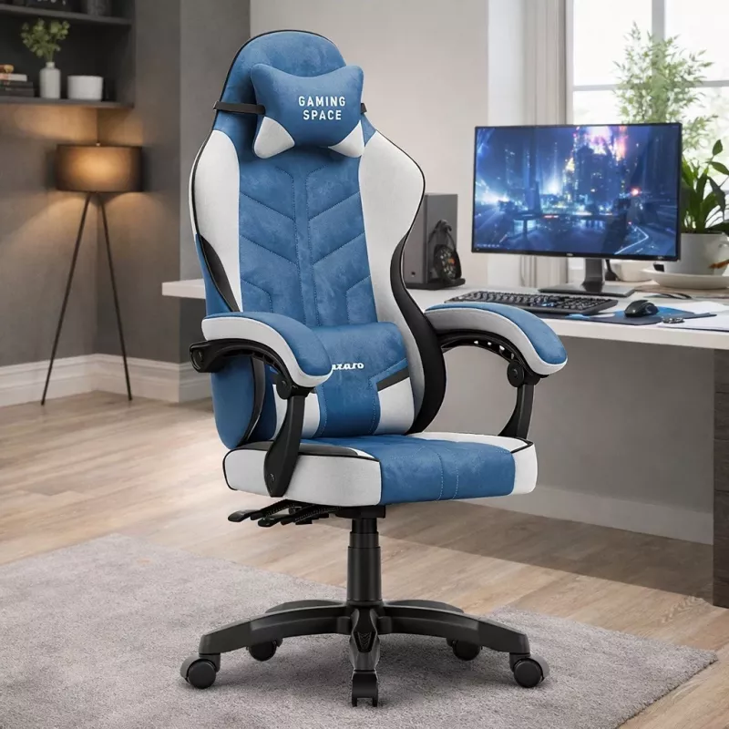 Huzaro Force 2.7 Black Carbon Gaming chair Blue