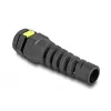 DeLOCK Cable Gland M12 with ventilation strain relief IP68 black 2 pcs