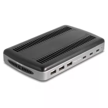 DeLOCK USB Charging Station 3 x USB Type-C PD 3 x USB Type-A 112 W