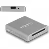 DeLOCK 91006 Card Reader Grey SD USB Type-C 10000 Mbit/s