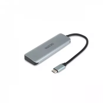 USB Type-C Hub DICOTA D32061 10000 Mbit/s Silver