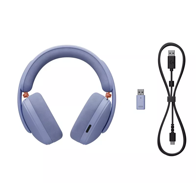 LOGITECH G325 LIGHTSPEED Wireless Gaming Headset - LILAC - 2.4GHZ - EMEA