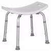 Rectangular adjustable shower stool