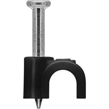 Goobay Cable Clip 4 mm, black (64677)