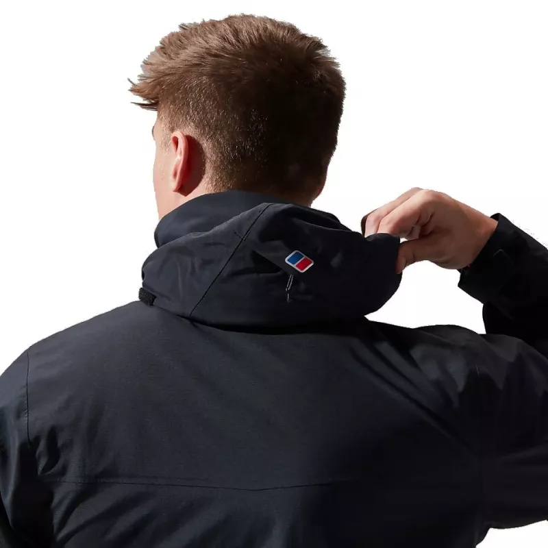 Jacket set Berghaus Deluge Pro 3.0 M + Hillwalker IA Shell M — men’s waterproof outerwear, black
