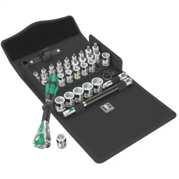 Wera 05003536001 8100 SB All-in Zyklop Speed ratchet set, 3/8 inch, 35 pcs