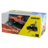 Remote Control Monster Truck Amewi DieCast 1:64 RTR Orange, Die-cast Body, Ready-to-Run