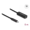 USB Cable DeLOCK 80028 5m USB C Black
