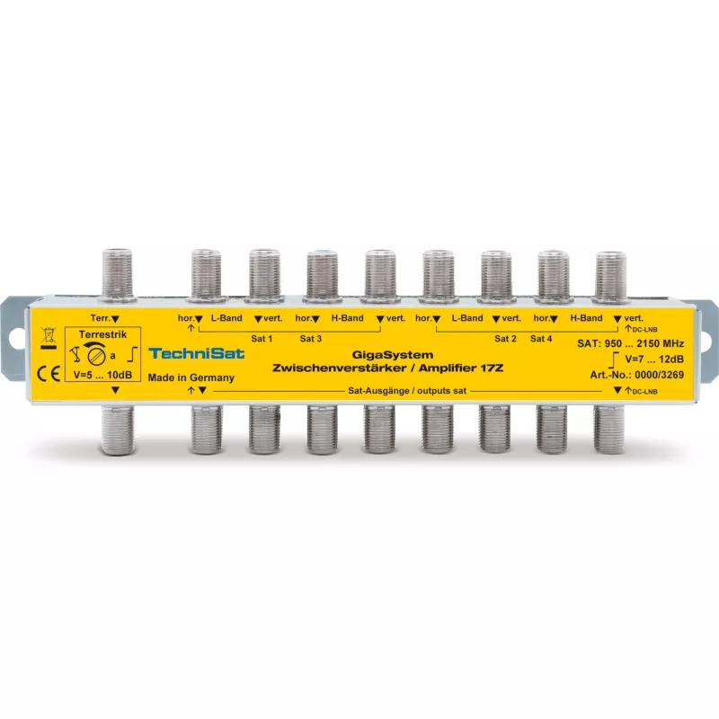 Intermediate amplifier TECHNISAT 17Z silver model 0000/3269