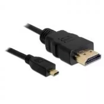 HDMI Cable DeLOCK 2m Type A to Type D Black