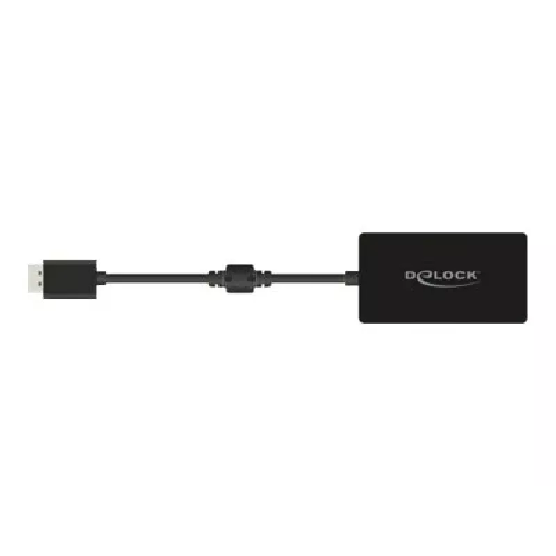 DeLOCK 0.16m DisplayPort/VGA+HDMI+DVI VGA (D-Sub)+ HDMI + DVI Black